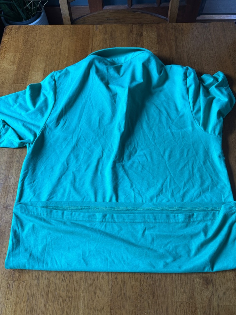 Criquet Players Shirt Polo Green Short Sleeve Pocket Logo Men Size Medium - Picture 4 of 4